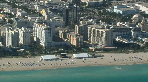 Miami beach 1 Stock Footage 779001