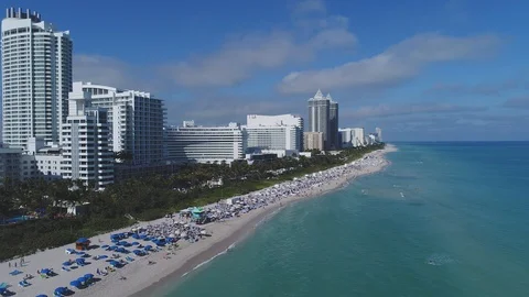 Miami Beach 2017 库存影片 85827738