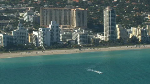 Miami beach 4 Stock Footage