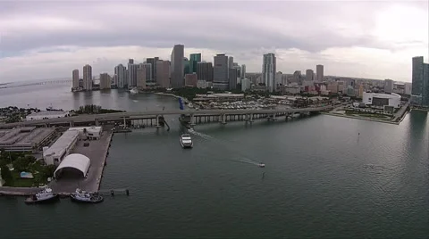 Miami beach Aerial. Stock Footage 39963169