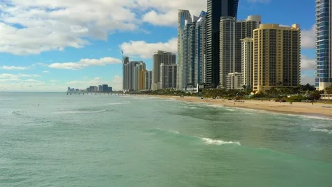 Miami Beach aerials 4k Stock Footage 102446608