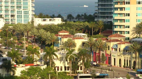 Miami Beach Buildings Stock Footage 24743738