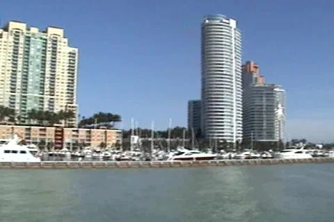 Miami Beach Condos 3 Video stock 668245