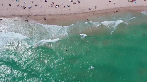 Miami Beach Drone Flying 7 Video stock 288227832