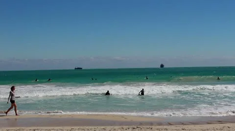 Miami Beach Florida Stock Footage 21734383