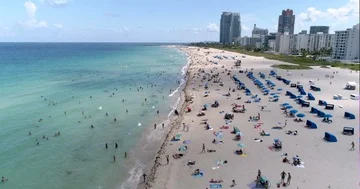 Miami Beach flyover Vidéo 86031633