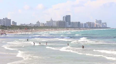 Miami beach Stock Footage 51945408