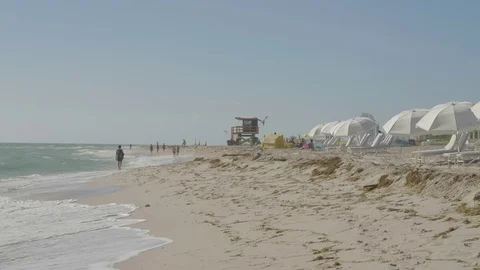 Miami Beach Stock Footage 84040381