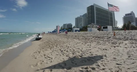 Miami Beach - GH4 4k Stock Footage 60648865