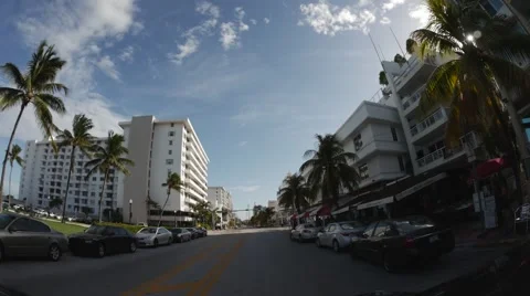 Miami Beach - GH4 4k Stock Footage 60982043