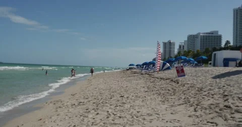 Miami Beach - GH4 4k Stock Footage 60982060
