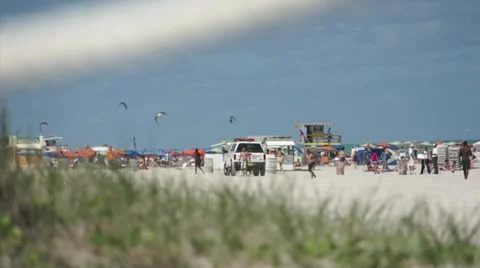 Miami Beach HD Florida Stock Footage 10871696