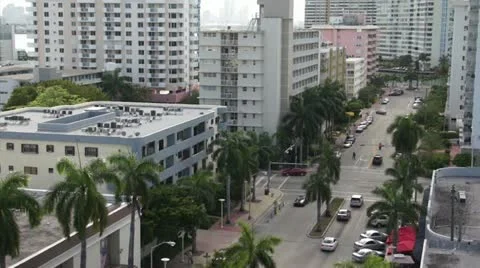 Miami Beach HD Stock Footage 10841627