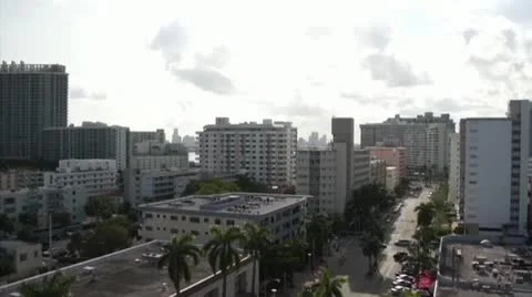 Miami Beach HD Stock Footage 10841636