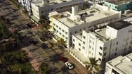 Miami Beach Ocean Drive Deco Hotels Closed To Stop Spread Of Coronavirus Covi Stock Footage