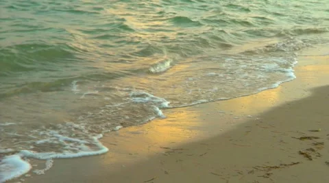 Miami Beach Shoreline Stock Footage 966112