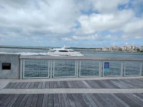 Miami Beach South Point Stock Photos