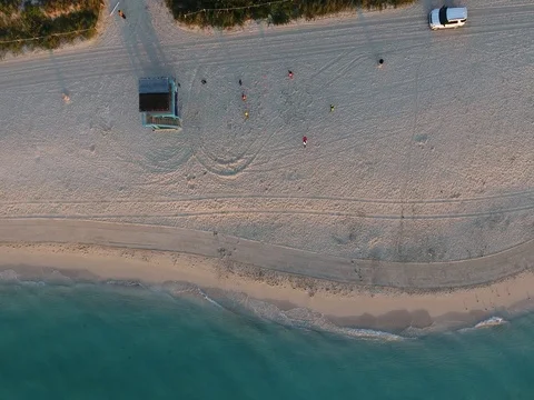 Miami Beach Sunrise Video stock 69920232