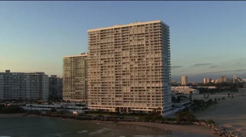 Miami Beach Sunset Video stock 53045625