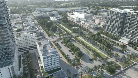 Miami Beach view from the sky. Stock Footage 153890266