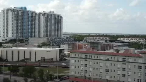 Miami Beach Views HD Stock Footage 10841718