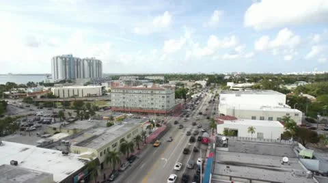 Miami Beach Views HD Video stock 10841721