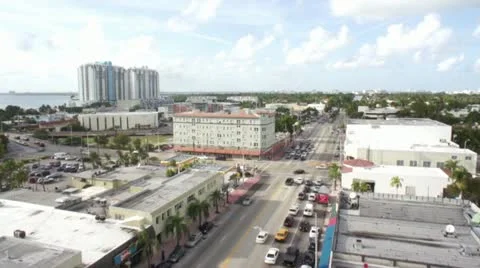 Miami Beach Views Time Lapse HD Stock Footage 10841887