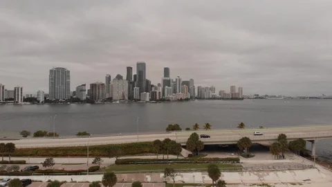 Miami bridge Video stock 126784183