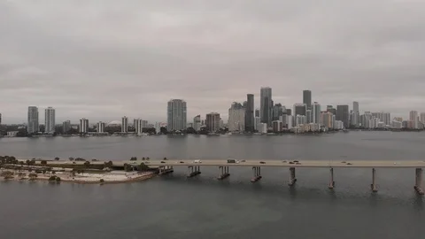 Miami bridge6 copy Video stock 127057526