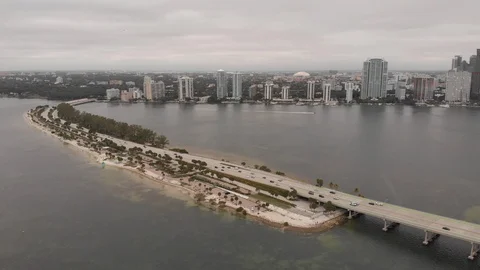 Miami bridge7 Stock Footage 127013008