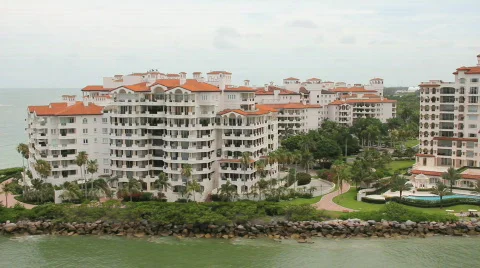 Miami buildings Stock Footage 777887