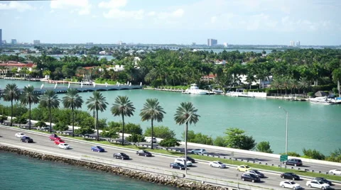 Miami Caribbean aerial 7 Stock Footage 55248853