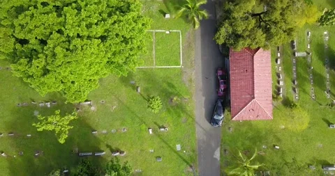 Miami cemetery2 Video stock 138070257
