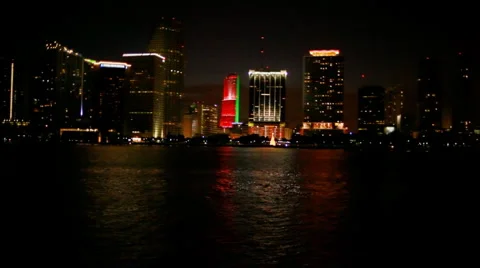 Miami christmas Stock-Footage 1047465