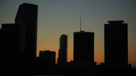 Miami christmas lights Stock Footage 1047444