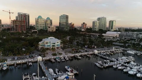 Miami City Scape Stock Footage 119654204