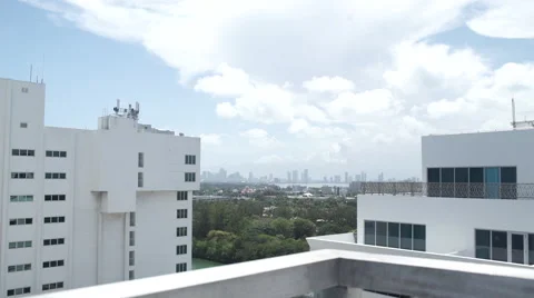 Miami City View Stock Footage 60050999