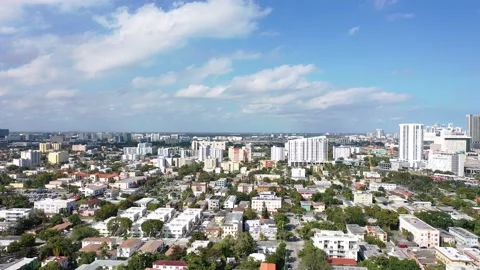 Miami City View Stock Footage 156008615