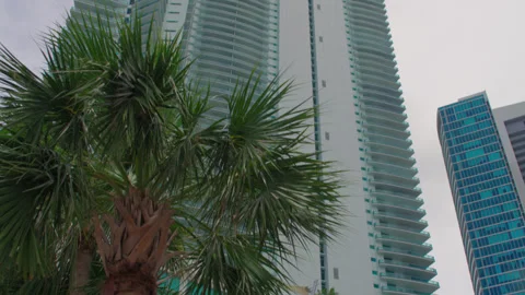 Miami Condominiums 11 Stock Footage 276986069
