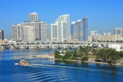 Miami day,florida Stock Photos