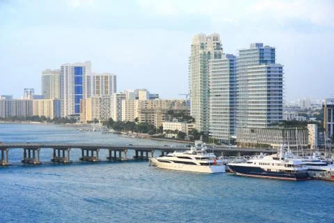 Miami day,florida Stock Photos