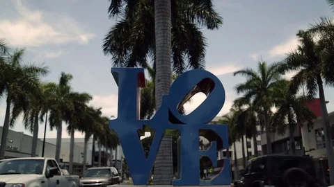 Miami Design District Stock Footage 73648752