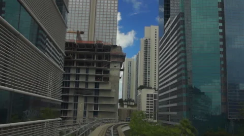 Miami downtown #2 Stock Footage 41616742