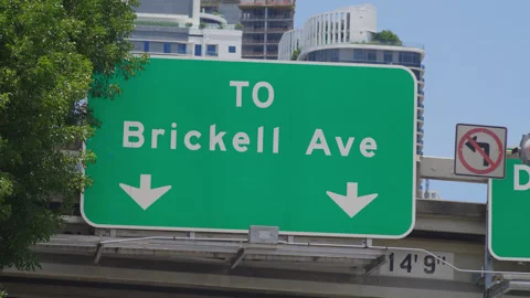 Miami Downtown 7 Stock Footage 276987301