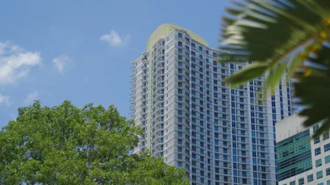 Miami Downtown 9 Stock Footage 276987365
