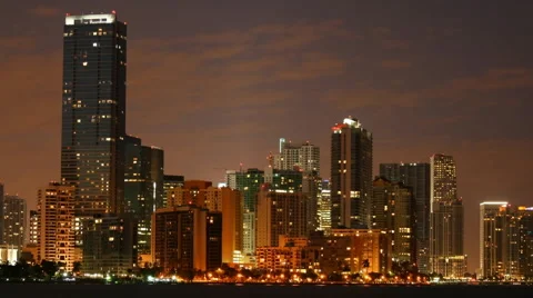 Miami Downtown Stock Footage