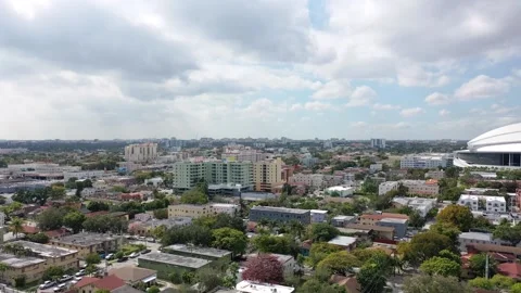 Miami Evening View Stock Footage 156205295