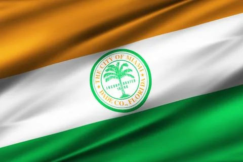 Miami Florida Stock Illustration