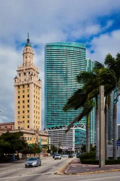 Miami Freedom Tower Stock Photos