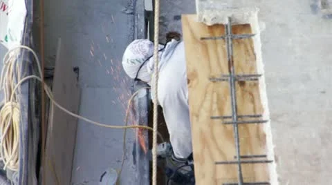 Miami Highrise Construction Stock Footage 12611902